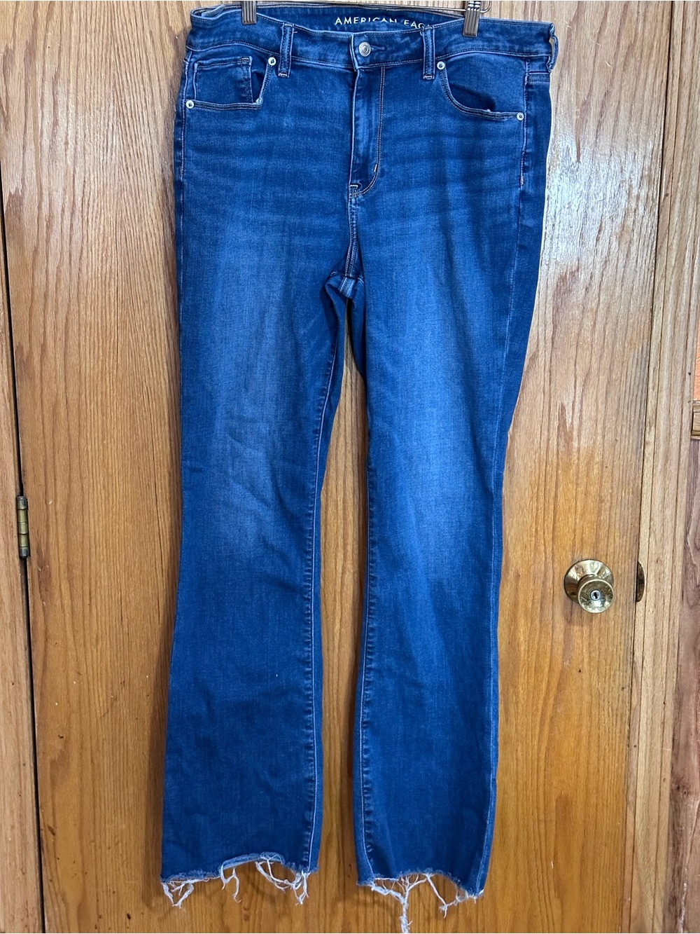 American Eagle‎ Outfitters high rise skinny kick sz 14 long women’s jeans